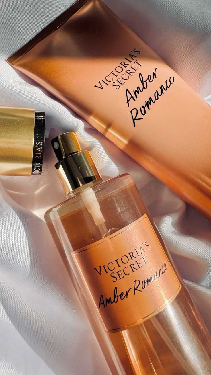 BODY SPLASH VICTORIA'S SECRET AMBER ROMANCE